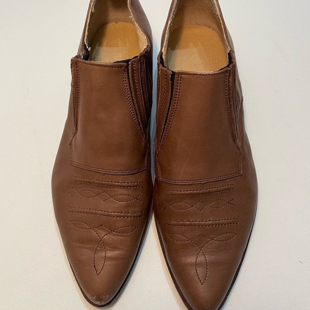 Chilis Elegant Brown Women's shoes Booties Loafers Size 8 SB-5